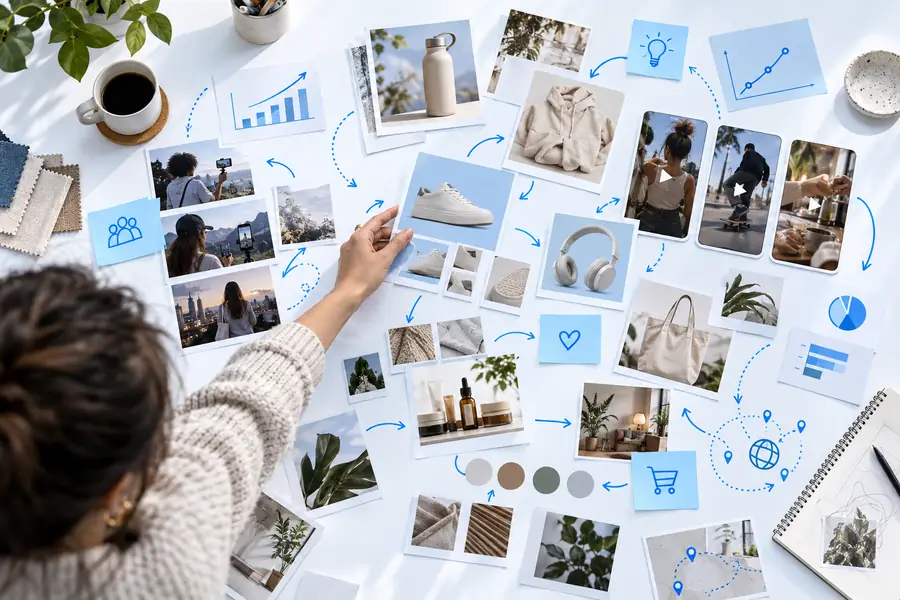 Illustrative research image representing an initial product idea